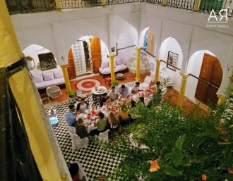 Un dîner dans une maison atypique de la Casbah