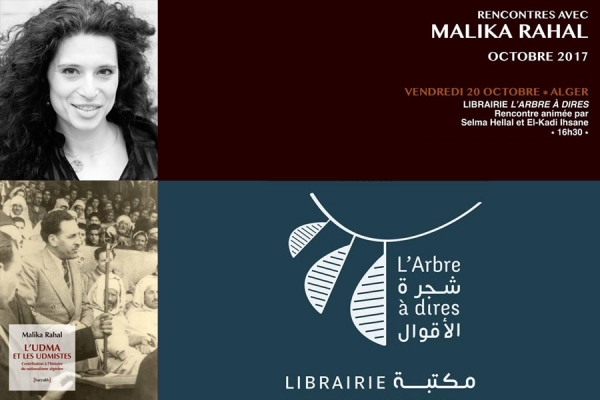Malika Rahal présente son nouveau livre à l&#039;Arbre à dires