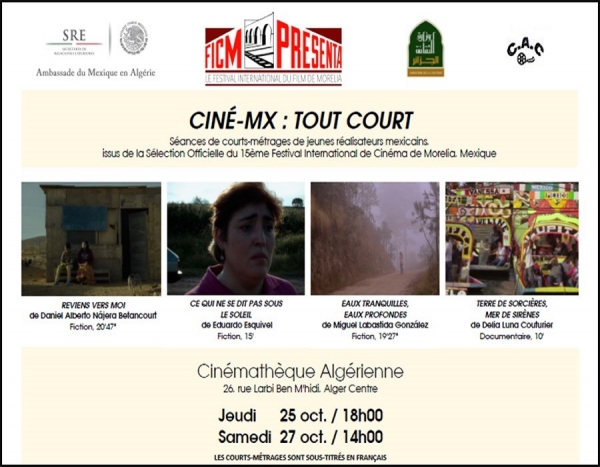 Ciné-Mx: Tout Court. Cinéma mexicain à la cinémathéque Algérienne