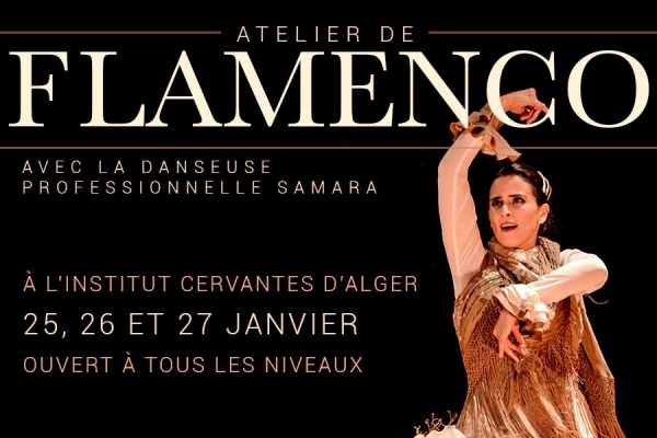 Atelier de Flamenco à L’Institut Cervantès d’Alger