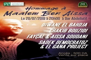 Hommage à Maalem Benaissa à Dar Abdellatif