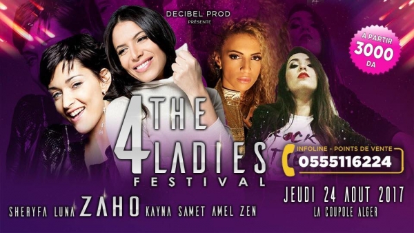 4 The Ladies Festival. Zaho, Sheryfa Luna et les autres