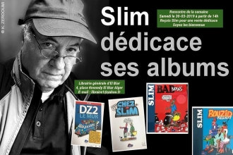 Slim rencontre ses fans à la Librairie Générale d&#039;El Biar