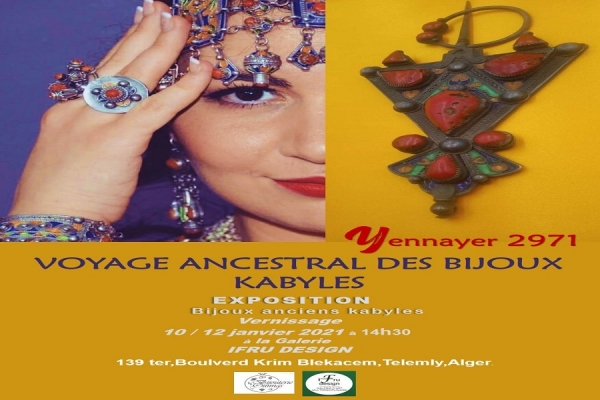 Exposition de bijoux kabyles à l&#039;occasion de Yennayer