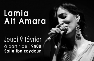 Lamia Ait Amara en concert à la salle Ibn Zeydoun