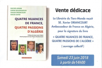 L’Ambassadeur de France en Algérie à la librairie du Tiers Monde