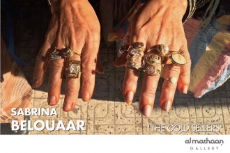 L&#039;expo « The Gold Sellers » de Sabrina Belouaar à Al Marhoon Gallery