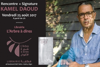 Rencontre avec Kamel Daoud  à la librairie L&#039;Arbre à dires
