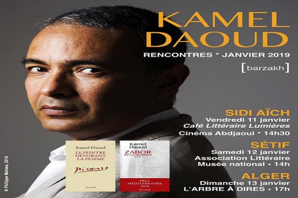 Rencontre avec Kamel Daoud à la librairie L&#039;Arbre à dires