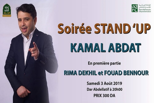 Soirée Stand&#039;Up Kamel Abdat