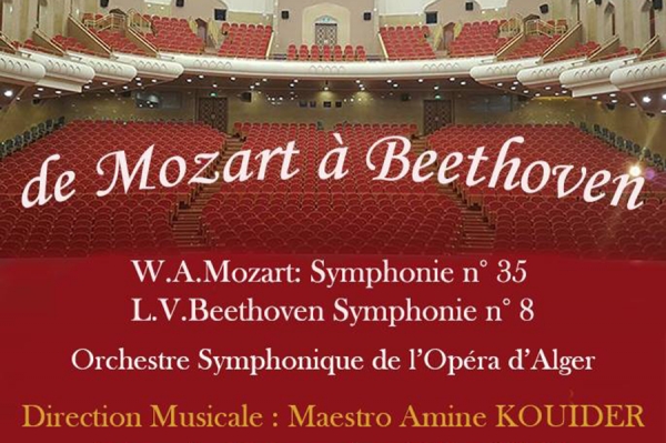De Mozart à Beethoven. Concert de musique classique à l&#039;Opéra d&#039;Alger