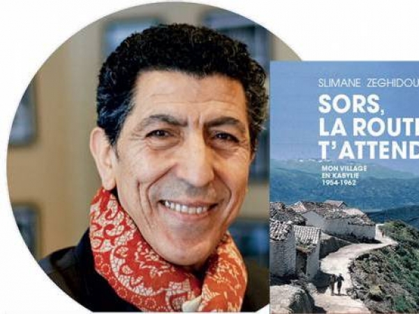 Slimane Zeghidour  signe son dernier livre à la librairie du Tiers Monde