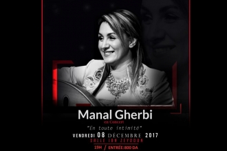 Manel Gherbi en concert pour la première fois