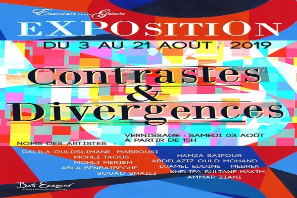 Expo collective &#039;Contrastes et divergences&#039;