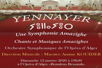 Yennayer en musique symphonique à l&#039;Opéra d&#039;Alger