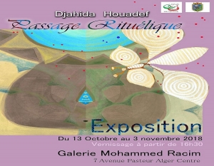 Nouvelle exposition de Djahida Houadef