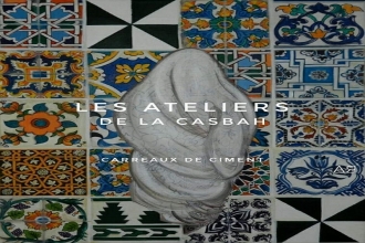 Atelier de carreaux de céramique à la Casbah