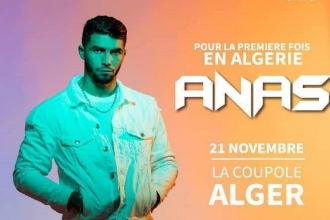 Le chanteur Anas pour la première fois en Algérie