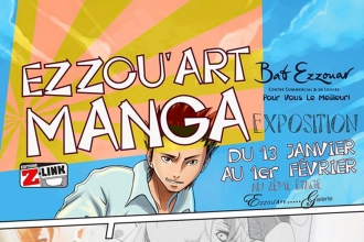 Exposition de mangas à la Galerie Ezzou’Art
